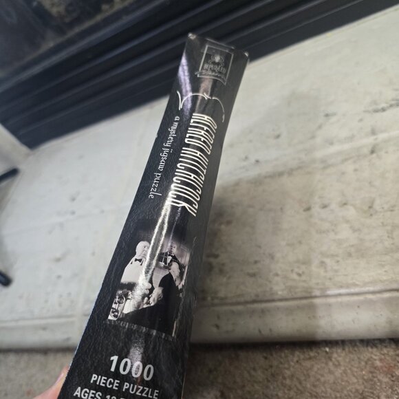 Bepuzzled Classics Alfred Hitchcock “Story” Mystery Jigsaw Puzzle, 1000 pcs Open - Picture 5 of 7